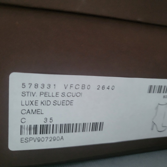 Brand New Bottega Veneta Suede Ankle Boots Size 35 (fits 35 - 35.5) - Picture 4 of 7